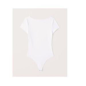 Abercrombie & Fitch Classic White Bodysuit